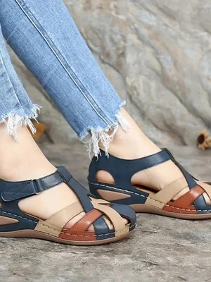 Waterproof Slip-On Round Toe Sandals