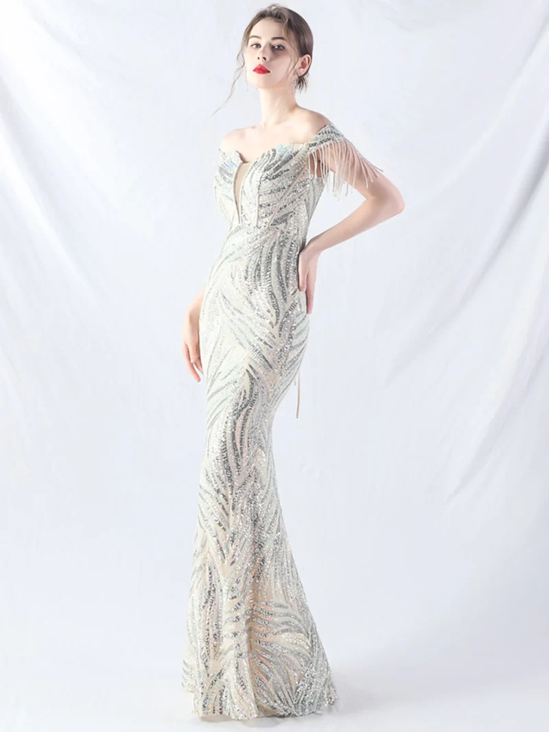 Eco-Friendly Black Pink Sequin Summer Dress - Image 3