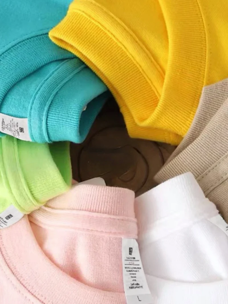 Eco-friendly Cotton Short Sleeve Loose T-shirt - Image 2