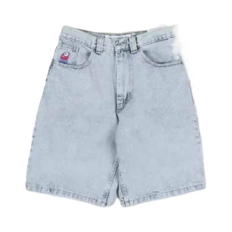 Baggy Jorts: Y2K Vintage Hip Hop Denim Shorts