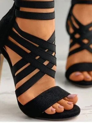 Sexy Gladiator High Heels: Summer Wedding Party Sandals