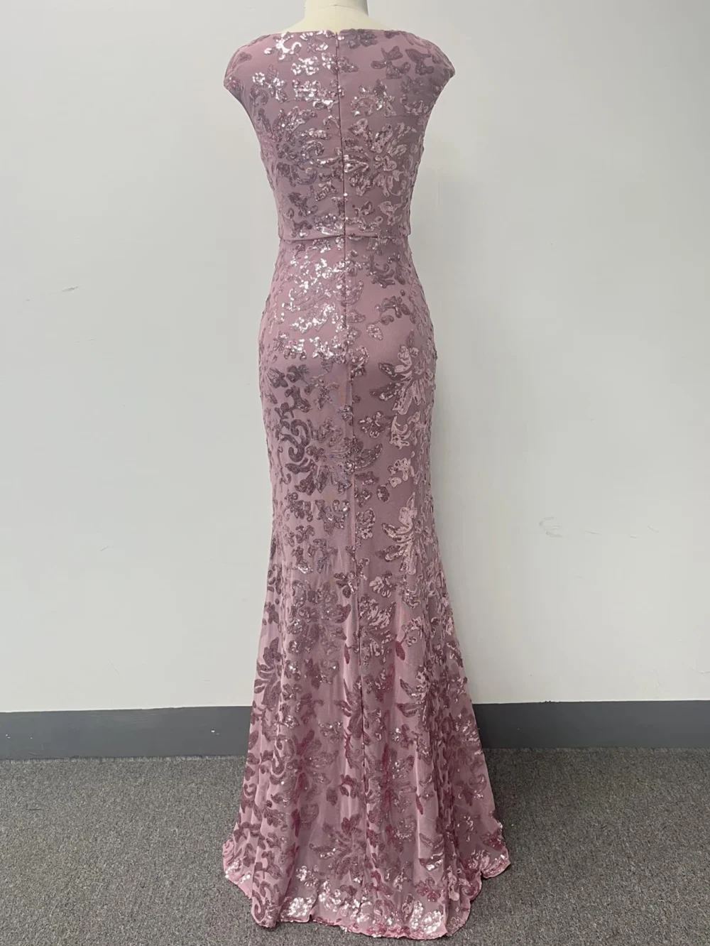Eco-Friendly Vintage Sequin Maxi Summer Dress - Image 9