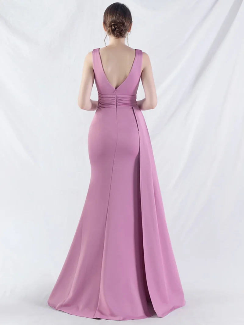 Eco-Friendly White Backless Maxi Summer Dress - Image 2
