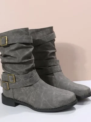 Medium Simple Short Autumn Winter Snow Boots