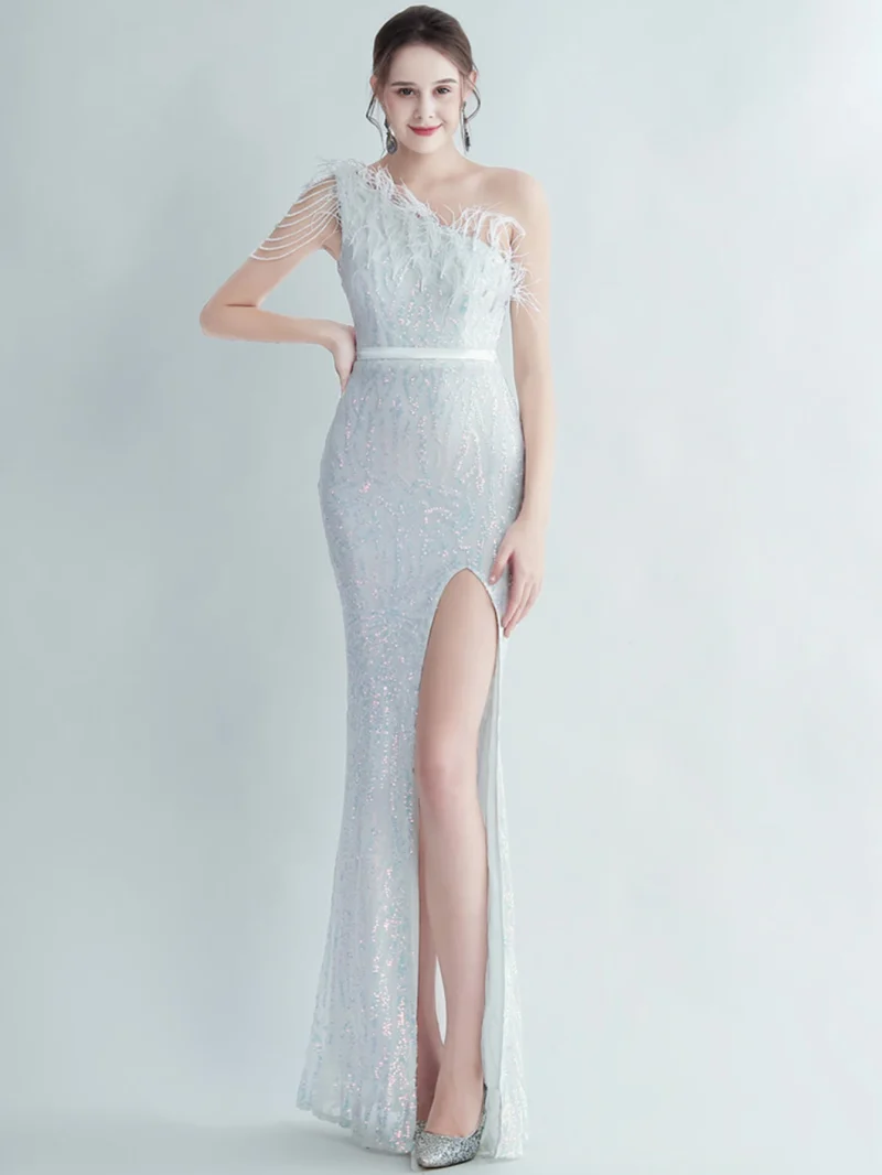Eco-Friendly Backless Sequin Slip Summer Dress - Image 6