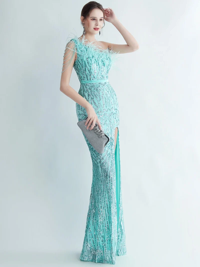 Eco-Friendly Backless Sequin Slip Summer Dress - Image 3