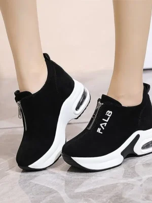 Platform Sneakers: Casual Wedge Summer Trainers