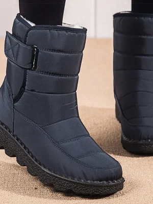 Eco-Friendly Lightweight Fur-Lined Platform Winter Boots