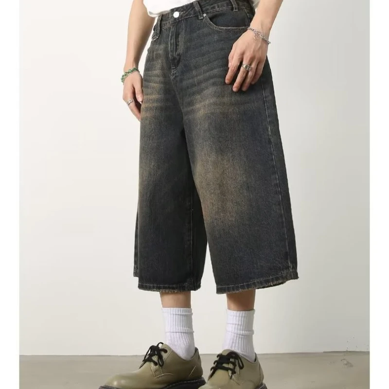 Vintage Loose Jorts Jeans Y2k Streetwear Shorts - Image 5