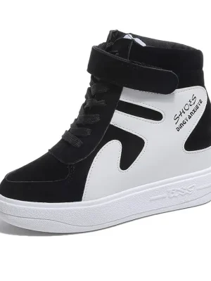 Spring Wedge Sneakers: High Top Sports Platform Boots