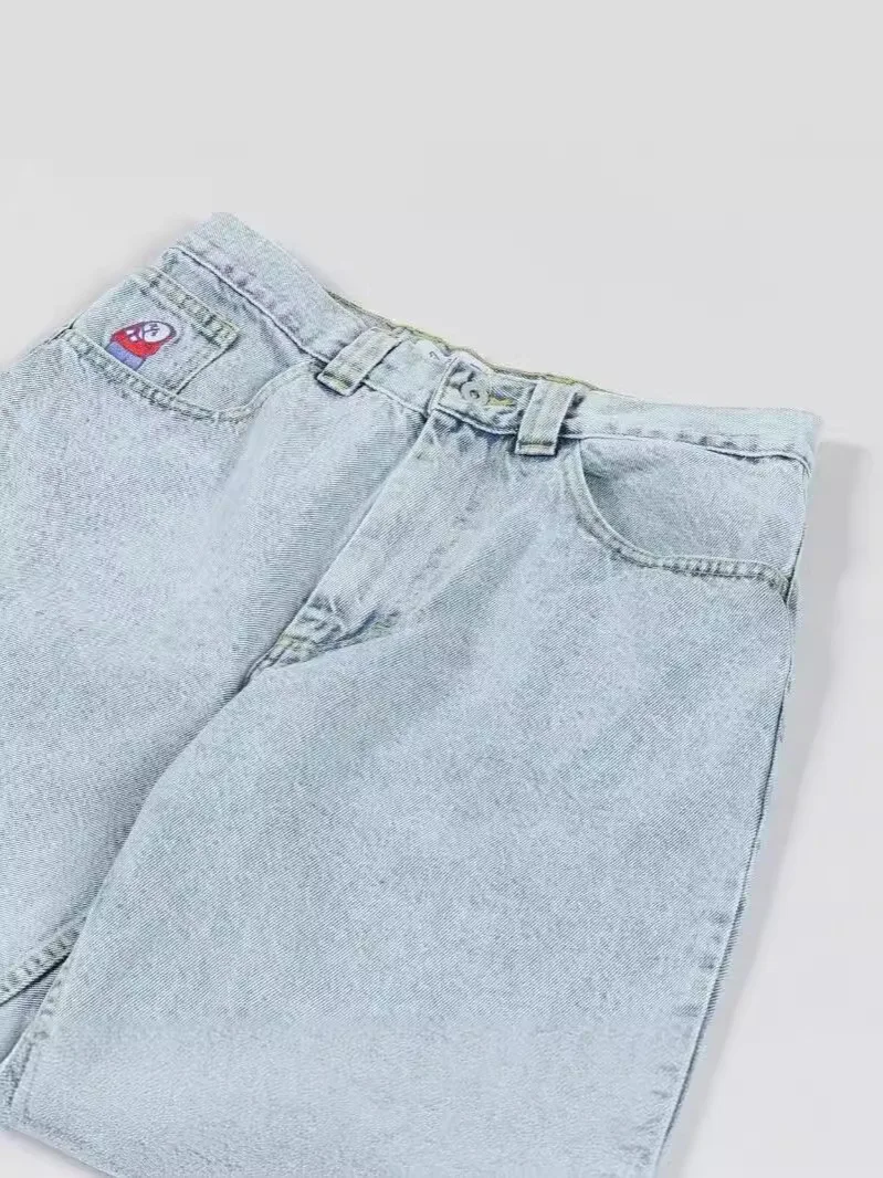 Baggy Jorts: Y2K Vintage Hip Hop Denim Shorts - Image 3