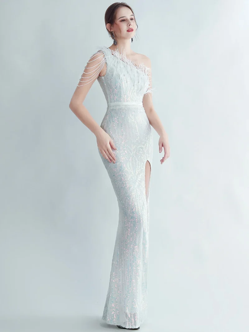 Eco-Friendly Backless Sequin Slip Summer Dress - Image 8