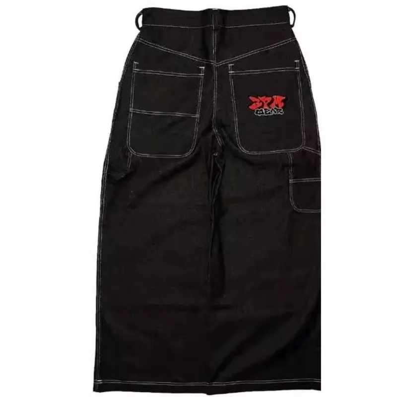 Vintage Hip Hop Oversize Denim Jorts - Image 5