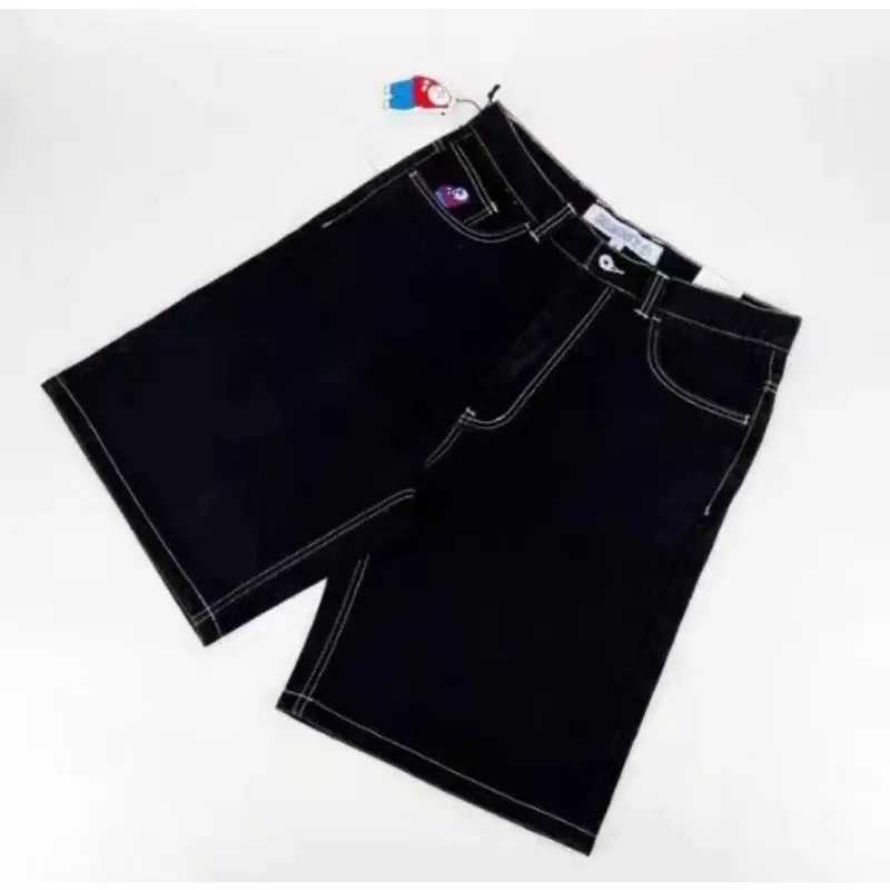Baggy Jorts: Y2K Vintage Hip Hop Denim Shorts - Image 6