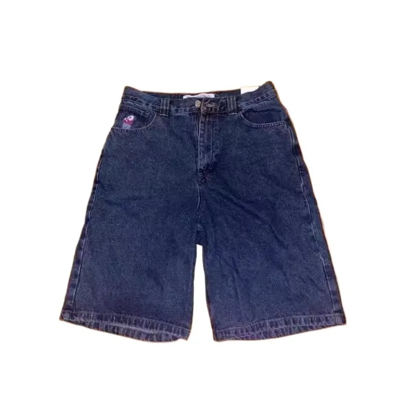 Baggy Jorts: Y2K Vintage Hip Hop Denim Shorts - Image 4