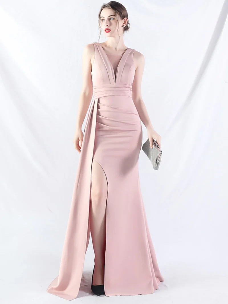Eco-Friendly White Backless Maxi Summer Dress - Image 6
