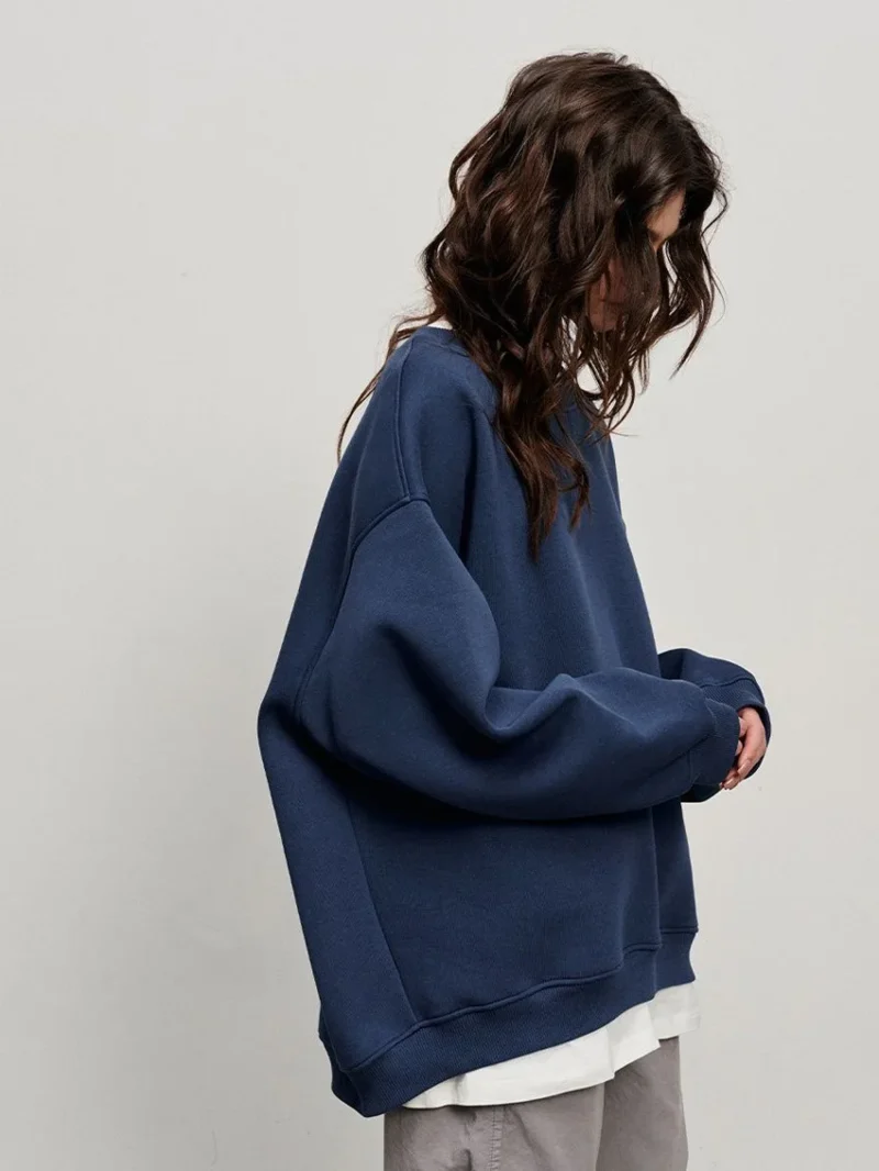 Eco-friendly Oversized Fleece Hoodies - Image 6