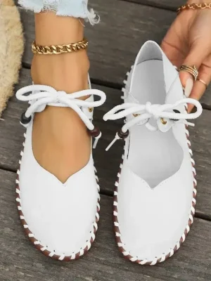 Casual Lace-Up Fashion Sneakers