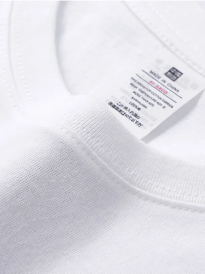 Eco-friendly Cotton Short Sleeve Loose T-shirt - Image 3