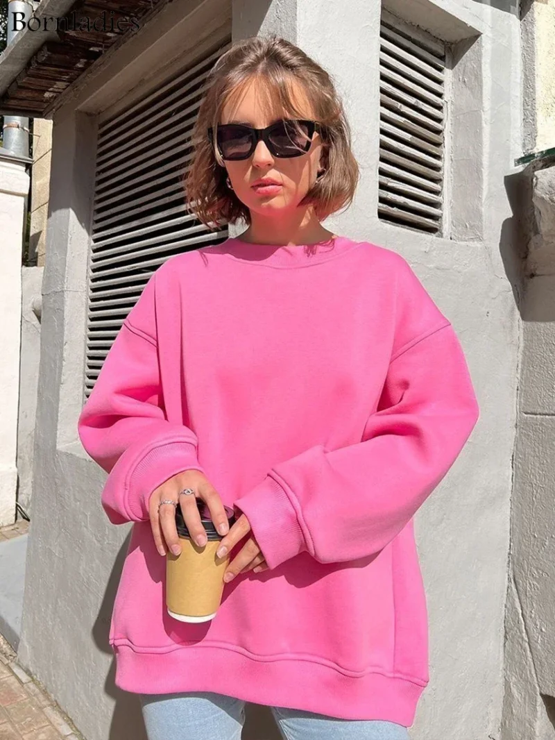 Eco-friendly Oversized Fleece Hoodies - Image 3