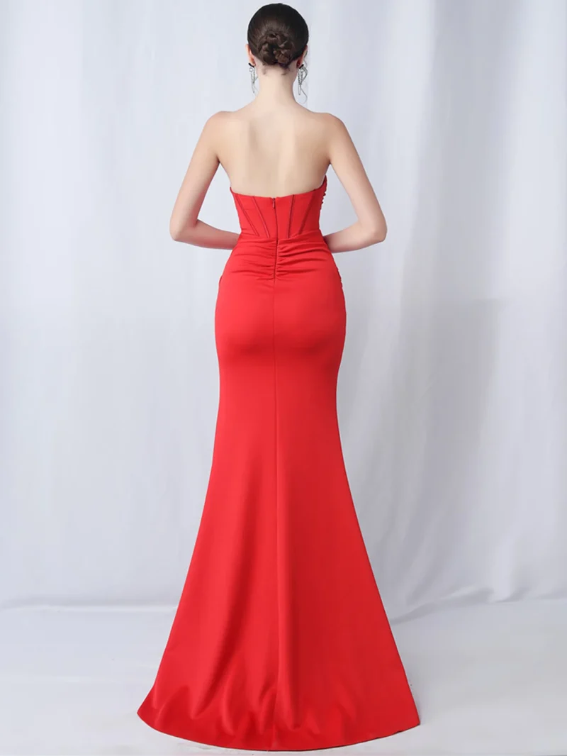Eco-Friendly Backless Bodycon Maxi Summer Dress - Image 2