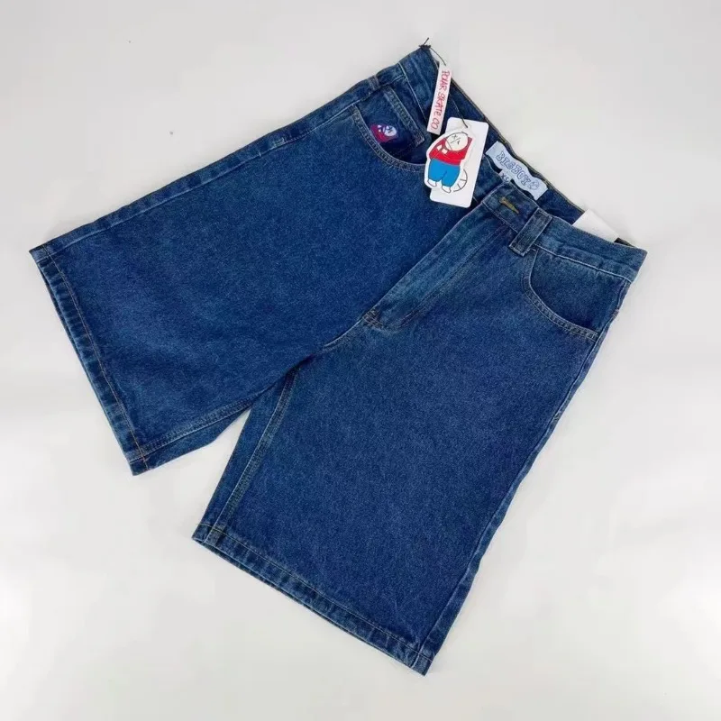 Baggy Jorts: Y2K Vintage Hip Hop Denim Shorts - Image 5