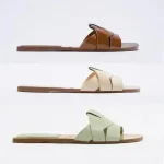 Designer Woven Flat Slippers