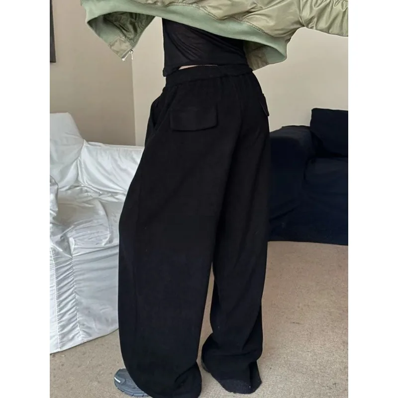 Grey Sweatpants: Baggy Korean Harajuku Style - Image 4