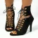 Sexy High Heel Sandals: Open Toe Zipper Ballroom Dance Shoes