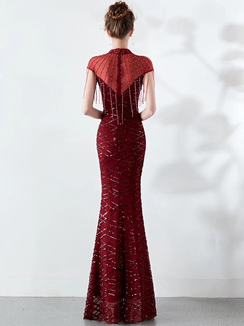 Sexy Sequin Prom Evening Dress - Image 2