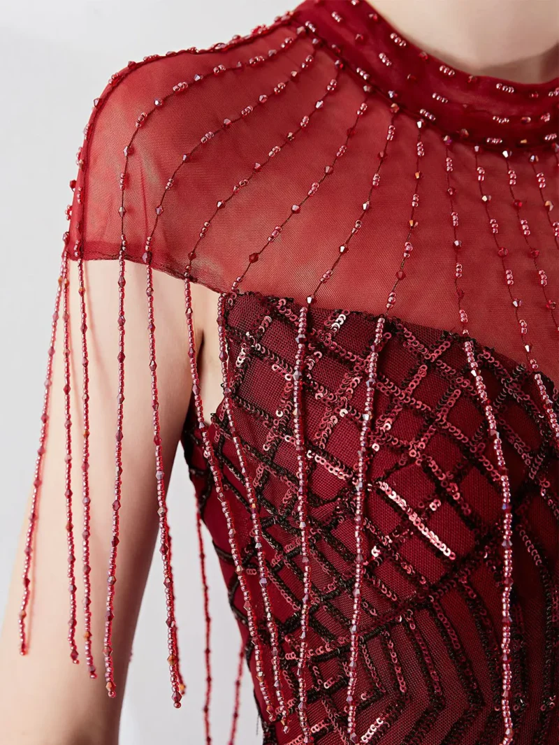Sexy Sequin Prom Evening Dress - Image 5