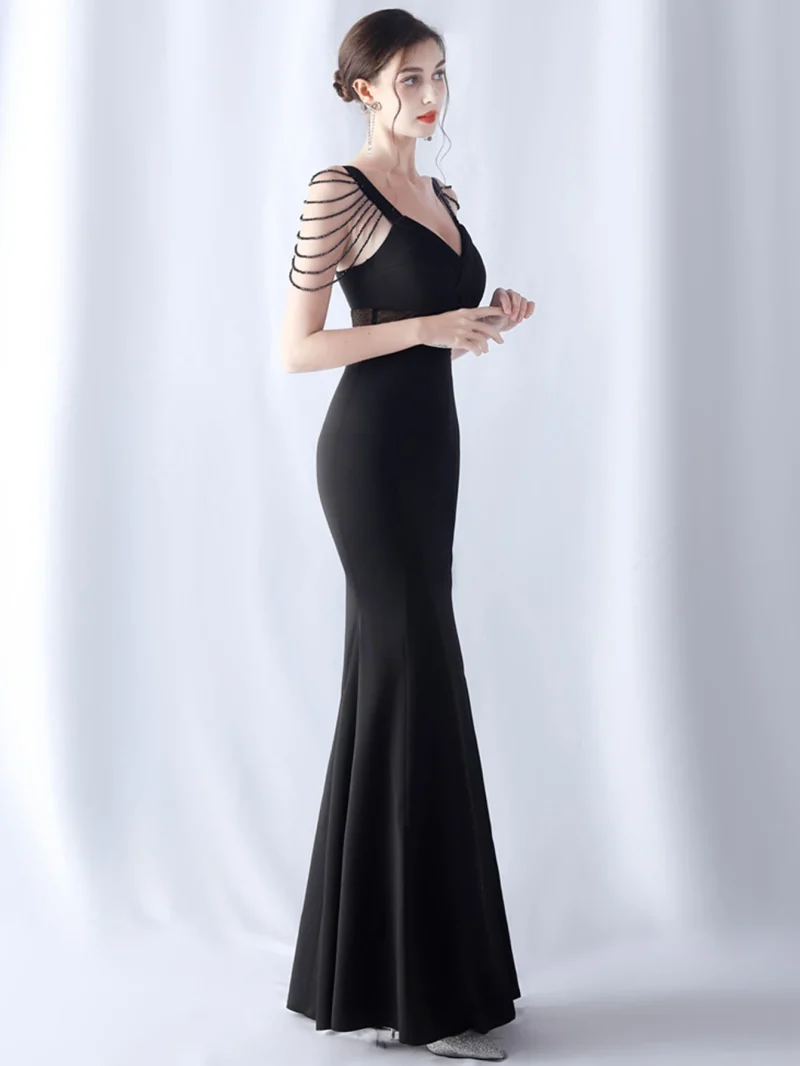 Summer Party Dress with Diamond Accents - Image 13
