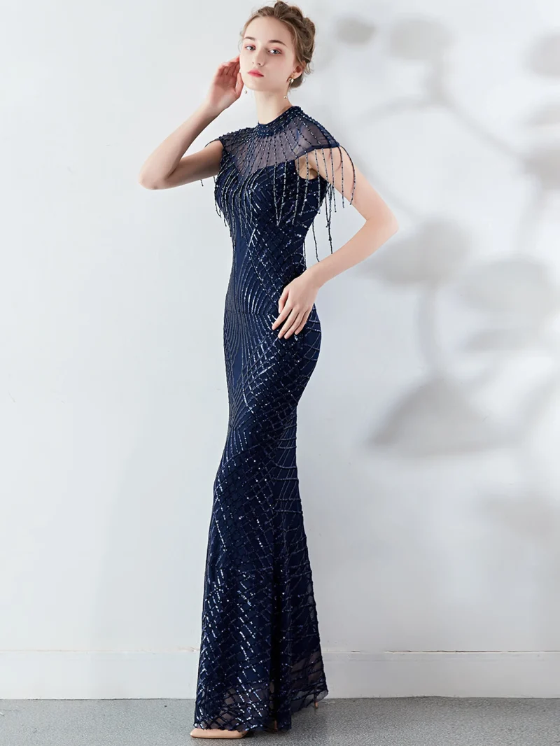 Sexy Sequin Prom Evening Dress - Image 13