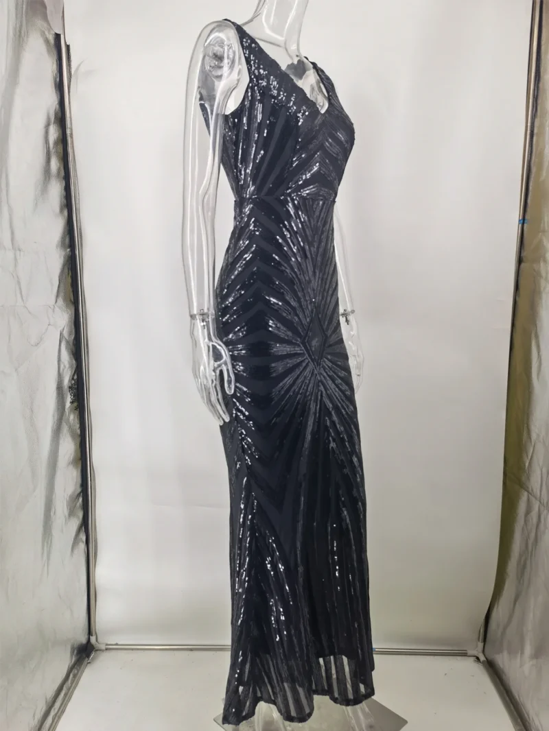 Elegant Vintage Maxi Dress - Image 14