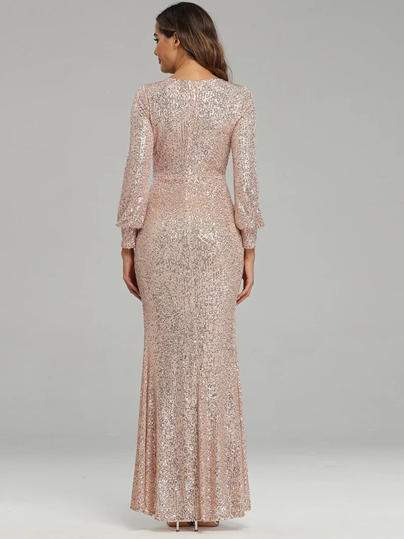Vintage Sequin Maxi Dress: Sexy Summer Bodycon - Image 2