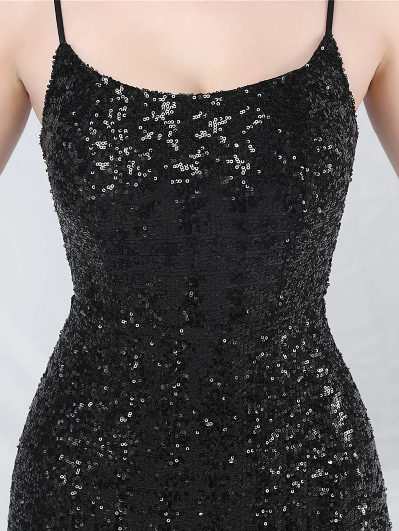 Women’s Sequin Slip Maxi Summer Dress - Image 18