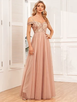 Sparkling Vintage Sequin Gown