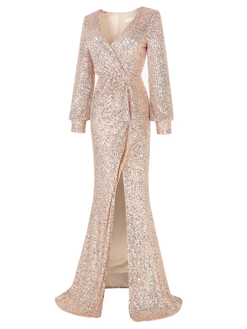Vintage Sequin Maxi Dress: Sexy Summer Bodycon - Image 6