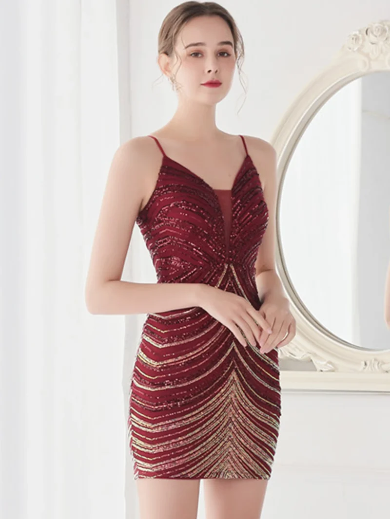 Luxury Backless Black Dress - Image 18