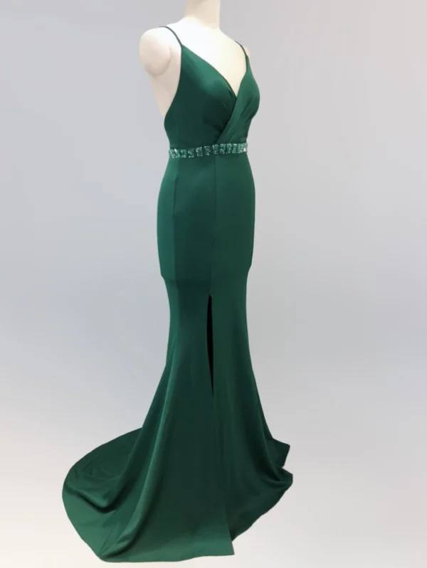 Elegant Summer Backless Slip Evening Dress - Image 16