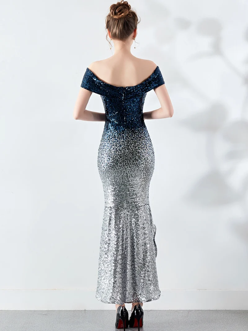 Backless Wedding  Prom Evening Gown - Image 6