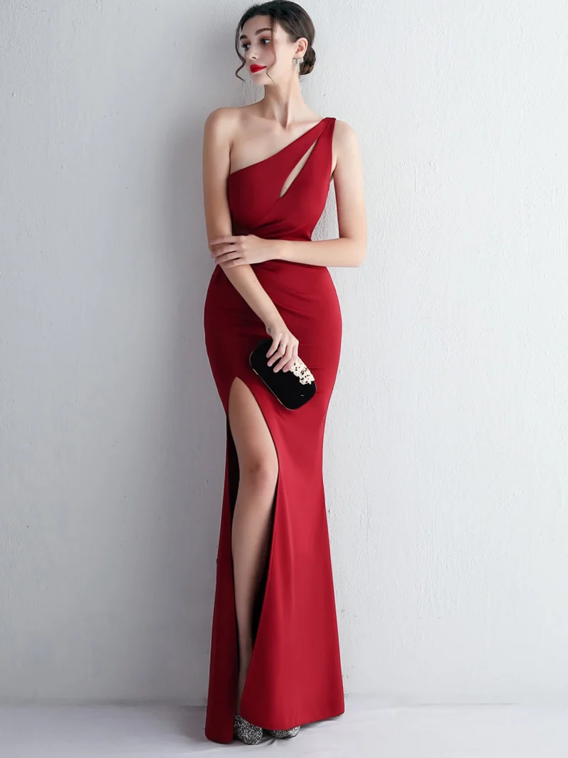 Women's Sexy Backless Black White Maxi Dress - Image 17
