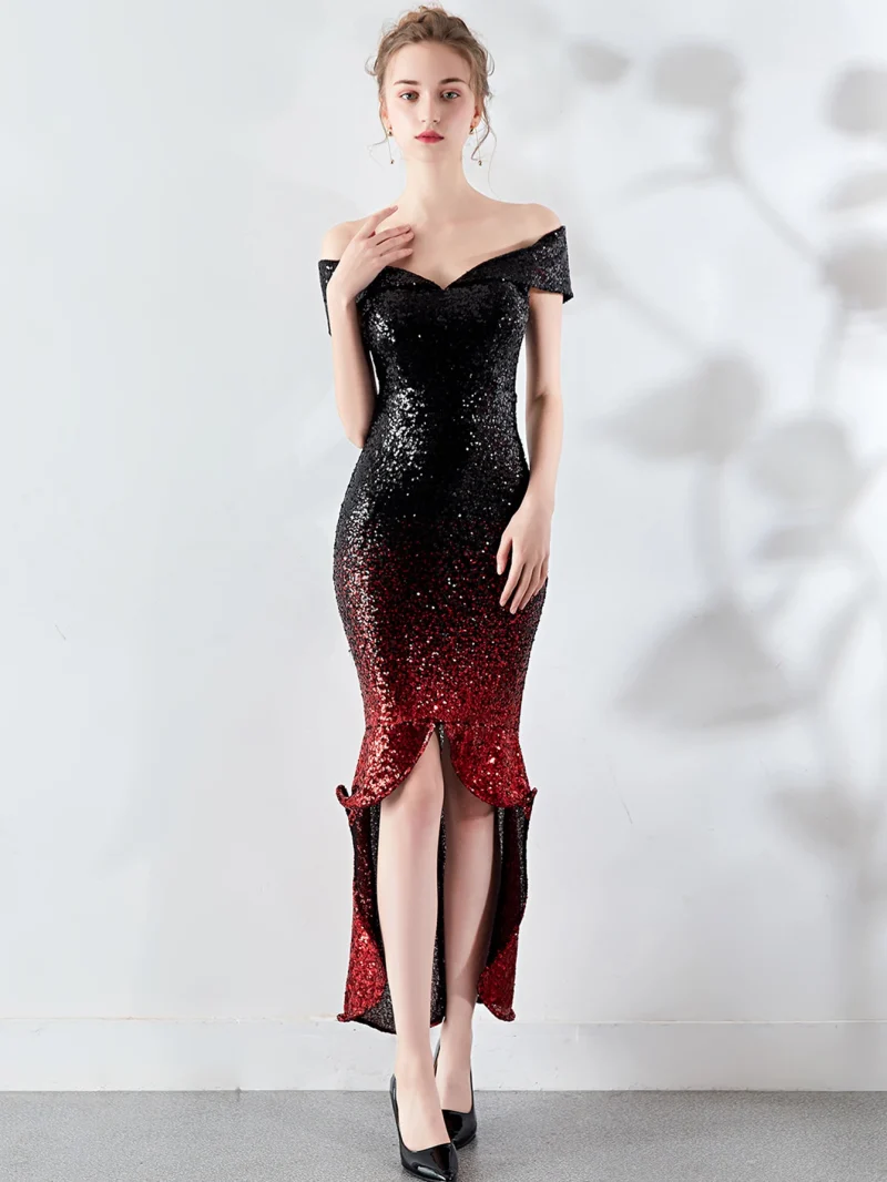 Backless Wedding  Prom Evening Gown - Image 9