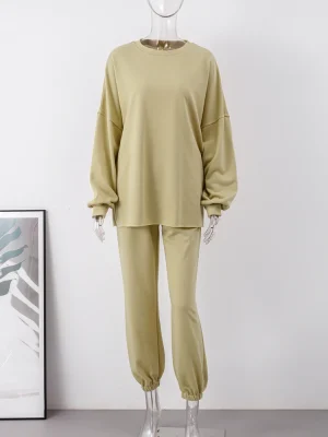 Comfortable Sweater & Pants Set