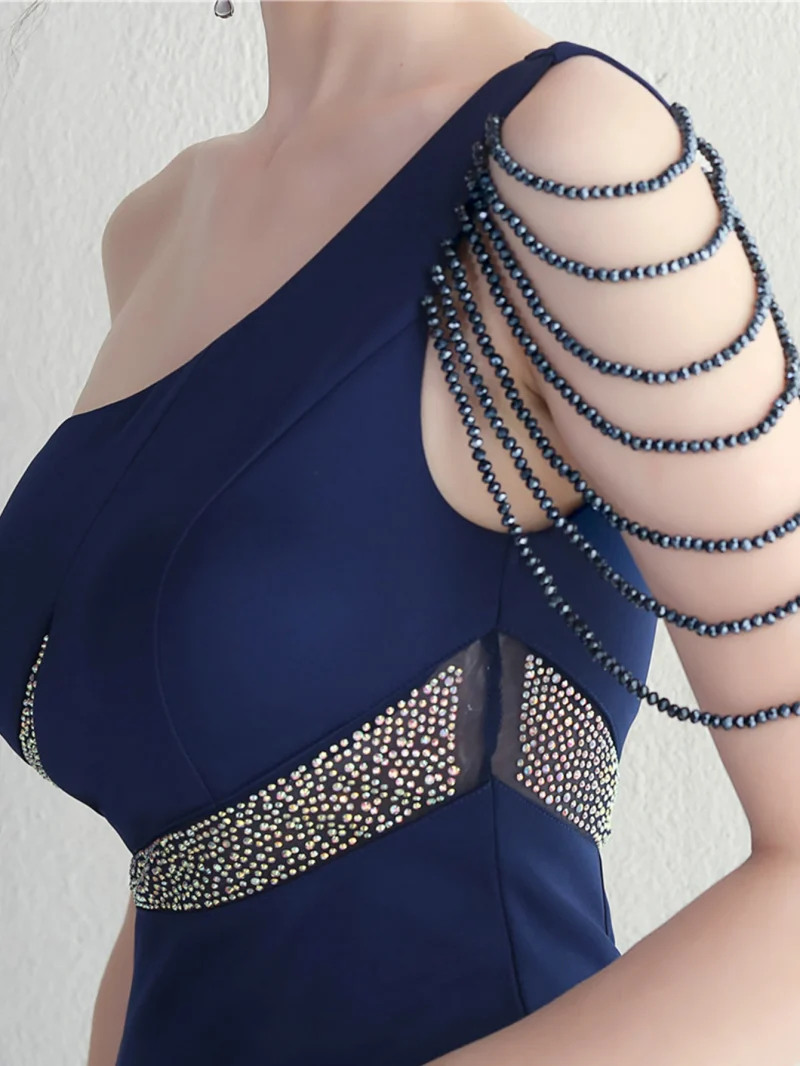 Backless Rhinestone Evening Dresses Women - Image 6