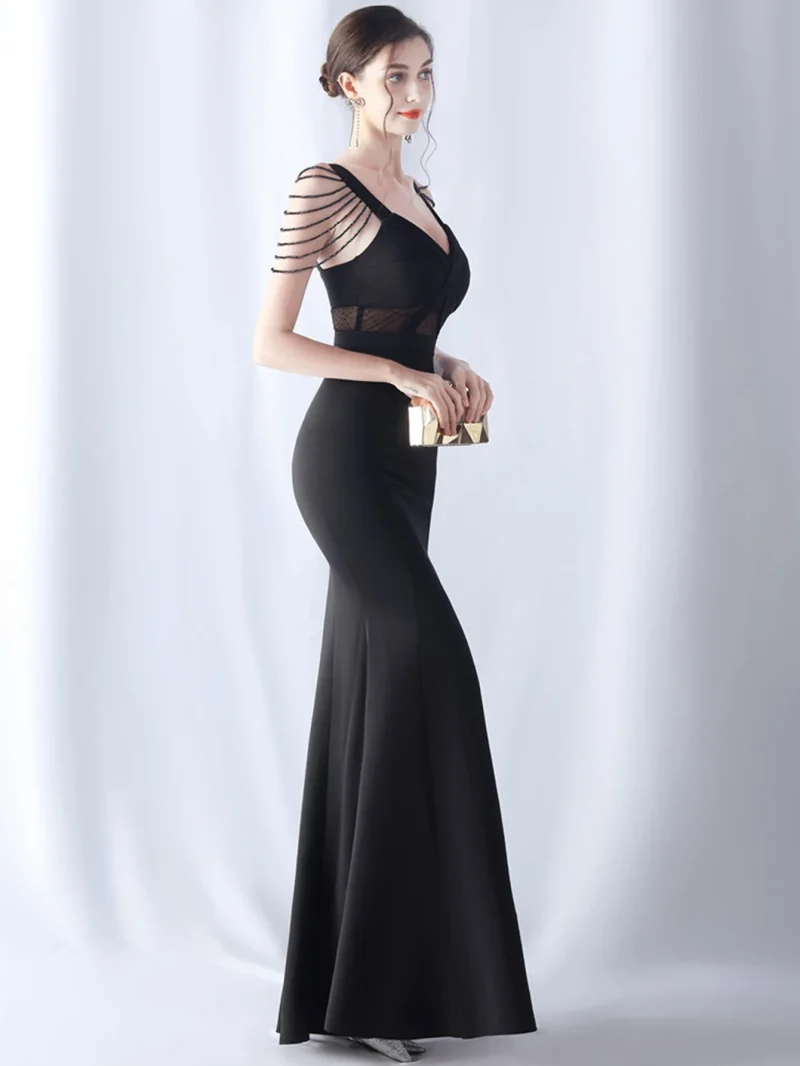Summer Party Dress with Diamond Accents - Image 12