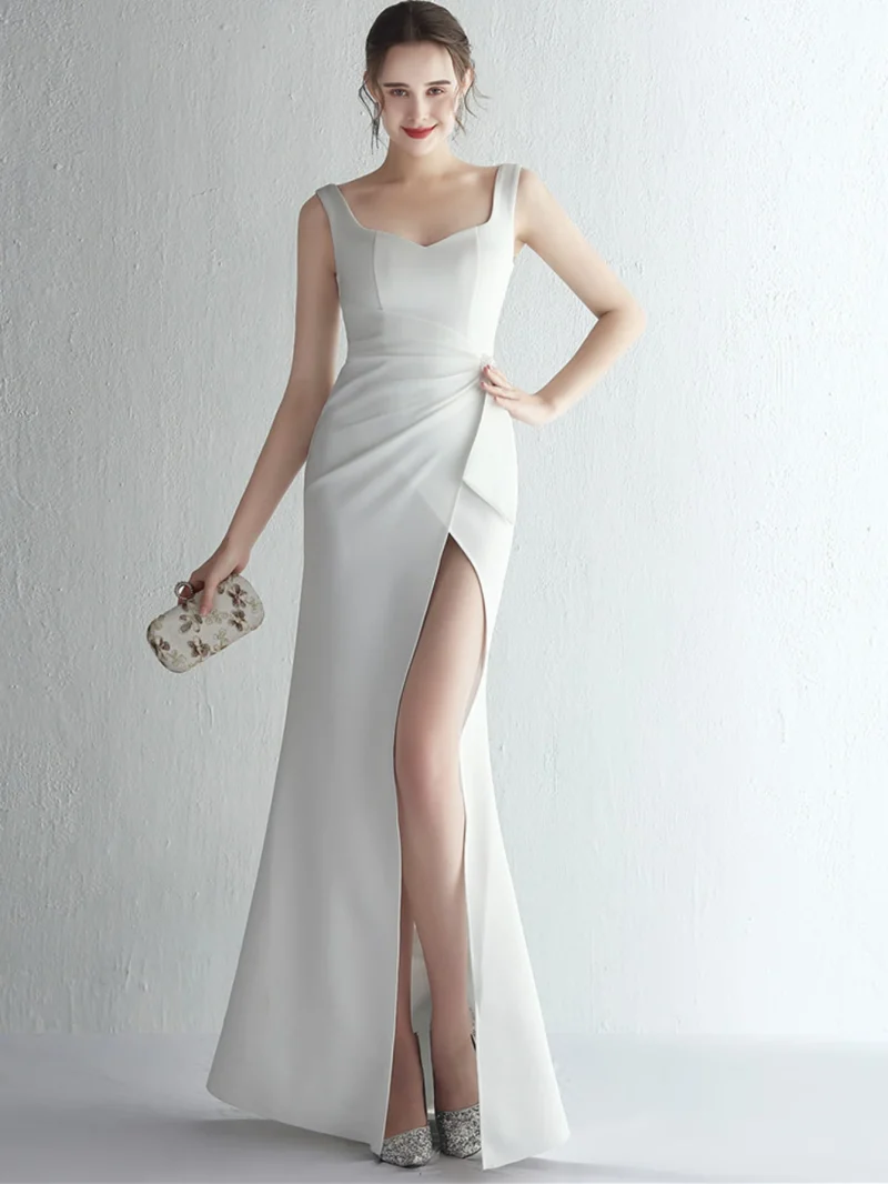 Fishtail Wedding Party Maxi Dress - Image 11