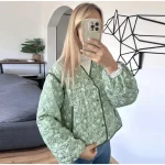 Casual V-Neck Single Breasted Loose Coat - Image 9