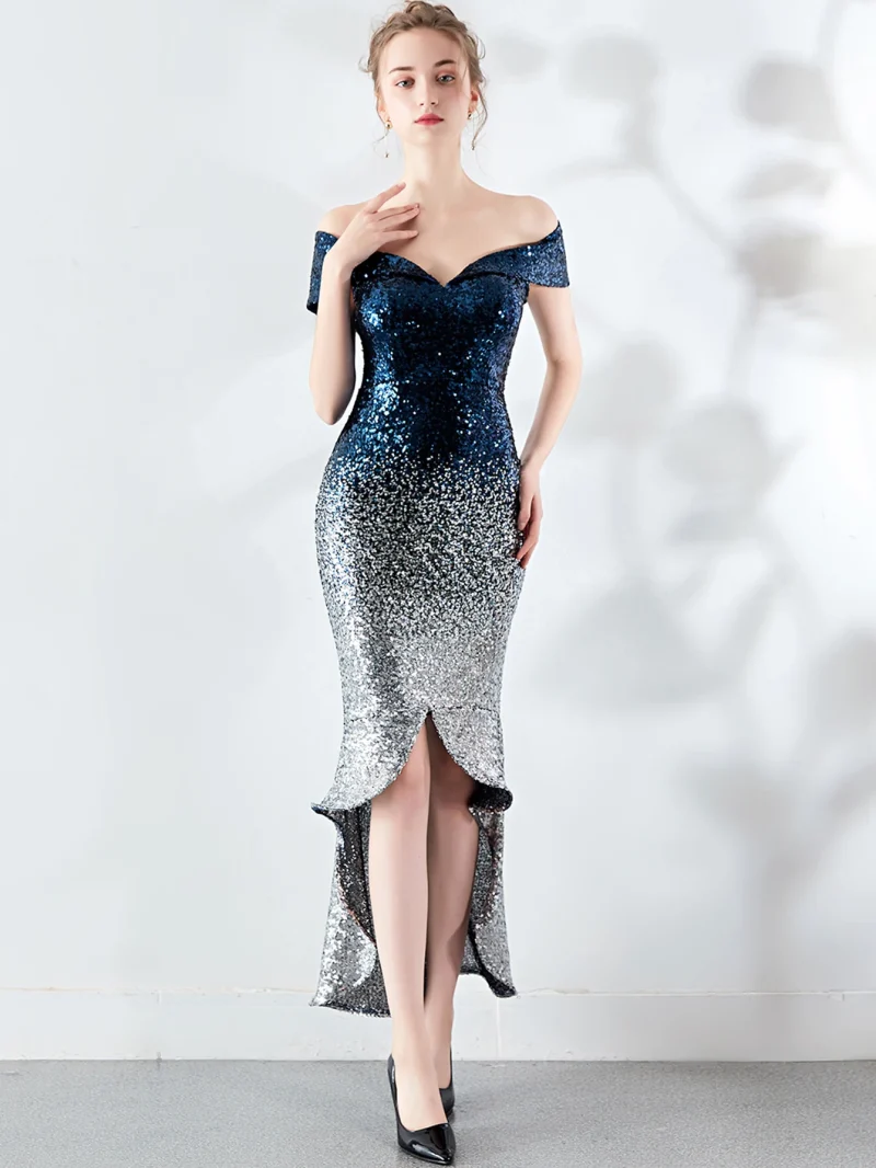 Backless Wedding  Prom Evening Gown - Image 4