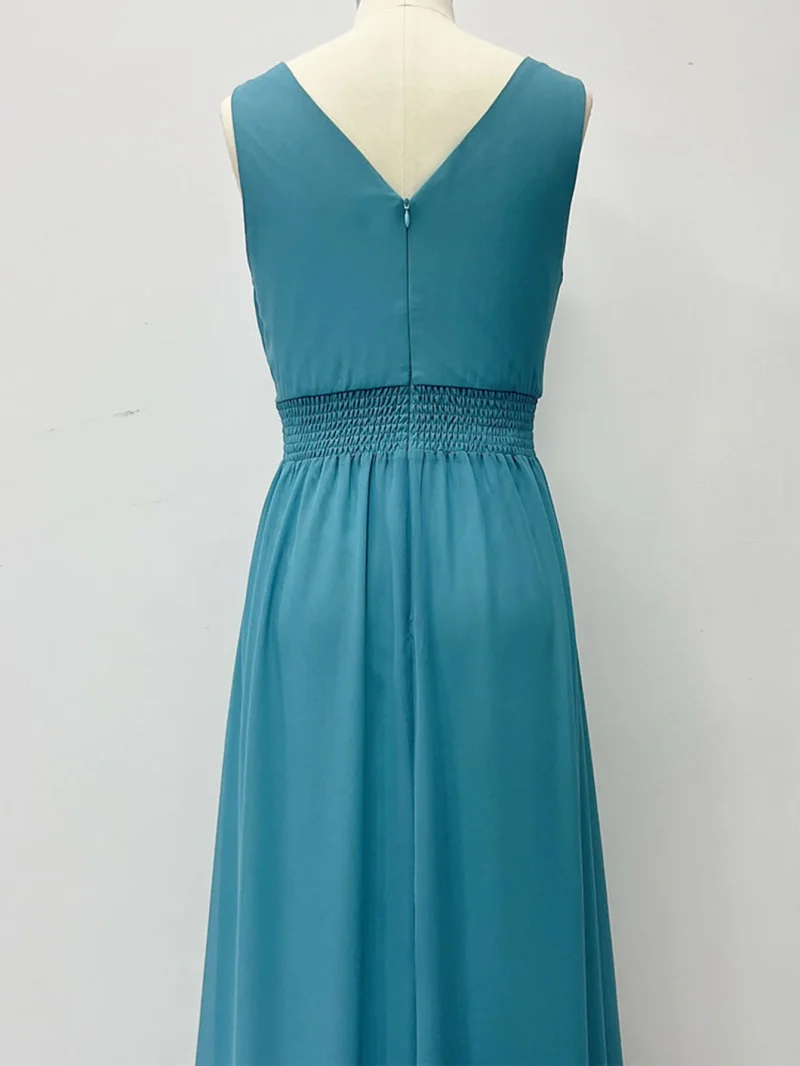 Sexy Backless Chiffon Maxi Summer Dress - Image 5